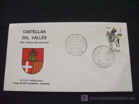 Sellos: ESCUTS HERALDICS - CASTELLAR DEL VALL&Egrave;S - VALL&Egrave;S OCCIDENTAL - - Foto 1