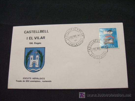 Sellos: ESCUTS HERALDICS - CASTELLBELL I EL VILAR - BAGES - - Foto 1