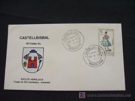 Sellos: ESCUTS HERALDICS - CASTELLBISBAL - VALL&Egrave;S OCCIDENTAL - - Foto 1