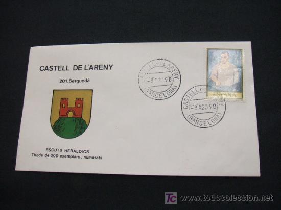 Sellos: ESCUTS HERALDICS - CASTELL DE LARENY - BERGUED&Agrave; - - Foto 1