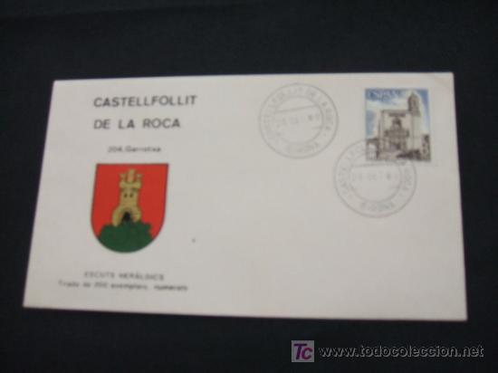 Sellos: ESCUTS HERALDICS - CASTELLFOLLIT DE LA ROCA - GARROTXA - - Foto 1