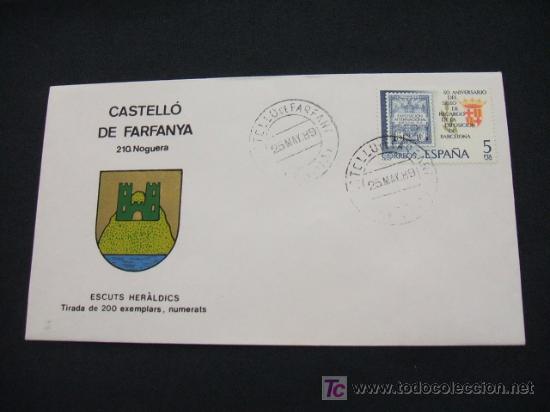 Sellos: ESCUTS HERALDICS - CASTELL&Oacute; DE FARFANYA - NOGUERA - - Foto 1