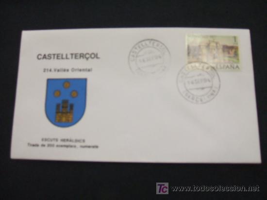 Sellos: ESCUTS HERALDICS - CASTELLTER&Ccedil;OL - VALL&Egrave;S ORIENTAL - - Foto 1
