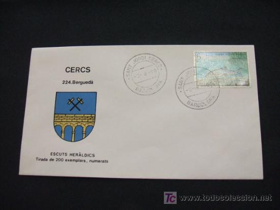 Sellos: ESCUTS HERALDICS - CERCS - BERGUED&Agrave;  - - Foto 1