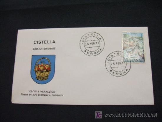 Sellos: ESCUTS HERALDICS - CISTELLA - ALT EMPORD&Agrave;  - - Foto 1