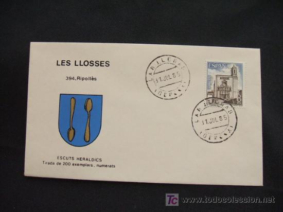 Sellos: ESCUTS HERALDICS - LES LLOSSES - RIPOLL&Egrave;S - - Foto 1