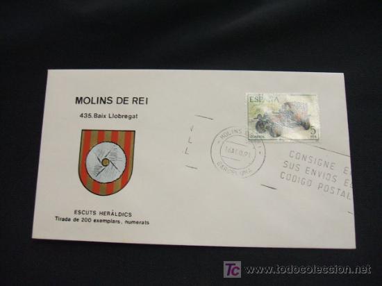 Sellos: ESCUTS HERALDICS - MOLINS DE REI - BAIX LLOBREGAT - - Foto 1