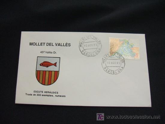 Sellos: ESCUTS HERALDICS - MOLLET DEL VALL&Egrave;S - VALL&Egrave;S ORIENTAL - - Foto 1
