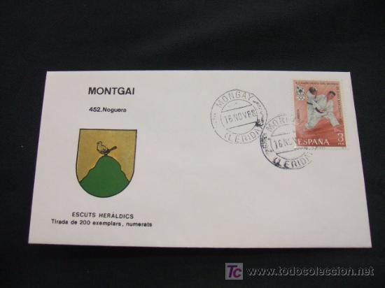Sellos: ESCUTS HERALDICS - MONTGAI - NOGUERA - - Foto 1