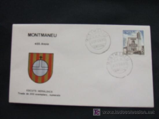 Sellos: ESCUTS HERALDICS - MONTMANEU - ANOIA - - Foto 1