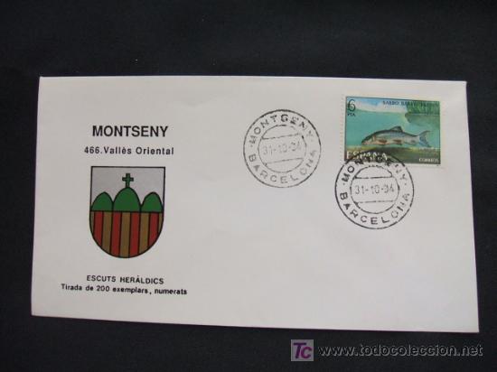 Sellos: ESCUTS HERALDICS - MONTSENY - VALL&Egrave;S ORIENTAL - - Foto 1