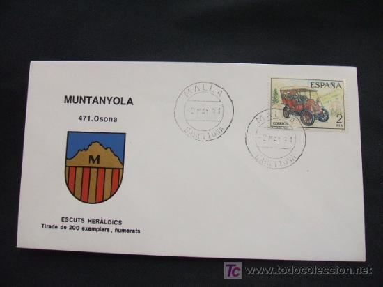 Sellos: ESCUTS HERALDICS - MUNTANYOLA - OSONA - - Foto 1