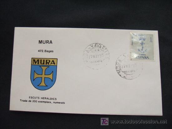 Sellos: ESCUTS HERALDICS - MURA - BAGES - - Foto 1