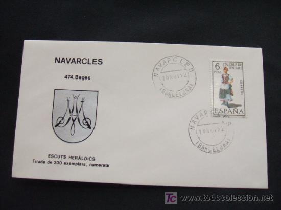 Sellos: ESCUTS HERALDICS - NAVARCLES - BAGES - - Foto 1