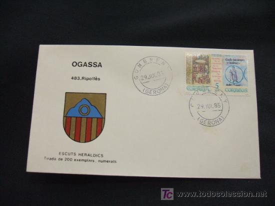 Sellos: ESCUTS HERALDICS - OGASSA - RIPOLL&Egrave;S - - Foto 1