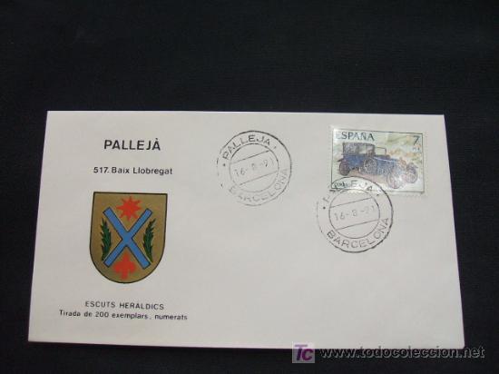 Sellos: ESCUTS HERALDICS - PALLEJ&Agrave; - BAIX LLOBREGAT - - Foto 1