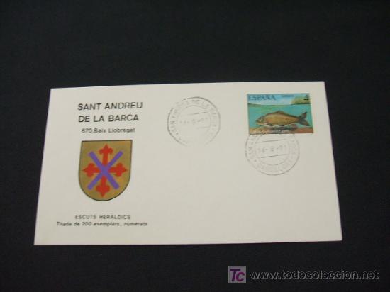 Sellos: ESCUTS HERALDICS - SANT ANDREU DE LA BARCA - BAIX LLOBREGAT - - Foto 1
