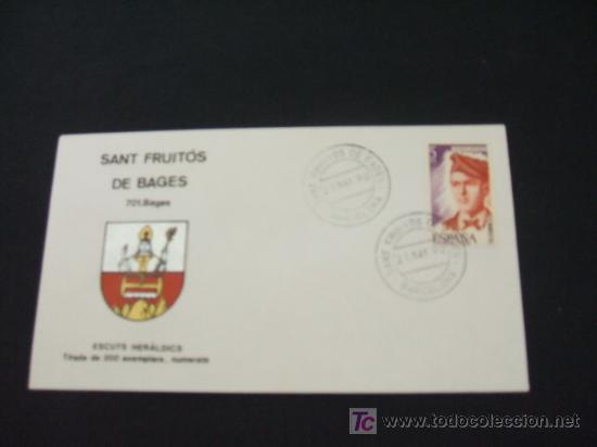 Sellos: ESCUTS HERALDICS - SANT FRUIT&Oacute;S DE BAGES - BAGES - - Foto 1