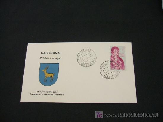 Sellos: ESCUTS HERALDICS - VALLIRANA - BAIX LLOBREGAT - - Foto 1