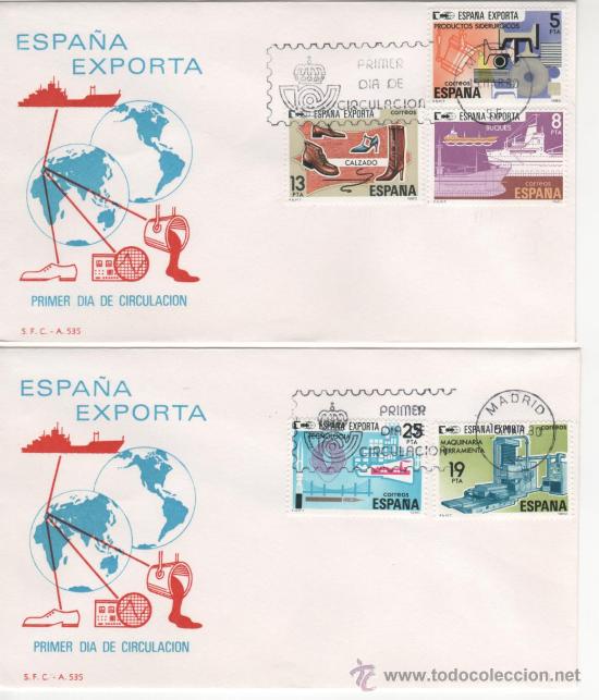Sellos: ESPA&Ntilde;A EXPORTA.- 1980 - Foto 1