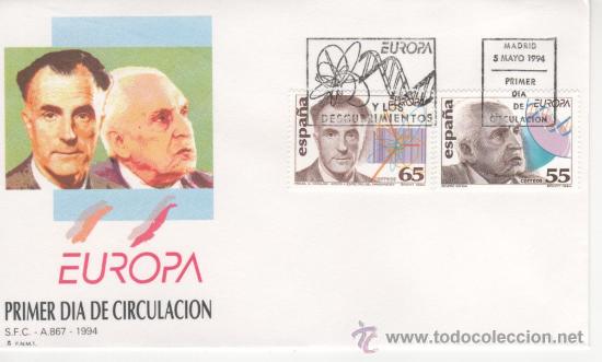 Sellos: Europa. Descubrimientos.-1994 - Foto 1