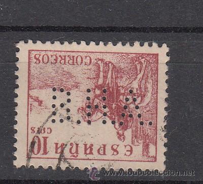 Briefmarken: ,,perforado b 54 b.h.a. banco hispano americano,