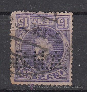 Sellos: ,,perforado b 54 b.h.a. banco hispano americano,