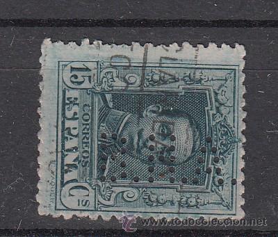 Selos: ,,perforado b 54 b.h.a. banco hispano americano,