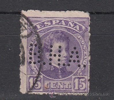 Briefmarken: ,,perforado b 54 b.h.a. banco hispano americano,