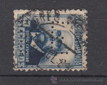 Francobolli: ,,perforado b 35 B E banco de espa&ntilde;a,