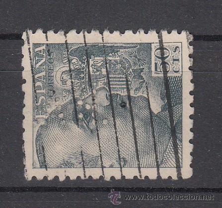 Stamps: ,,perforado b 54 b.h.a. (al reves) banco hispano americano,