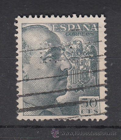 Stamps: ,,perforado b 54 b.h.a. banco hispano americano,