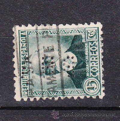 Stamps: ,,perforado b 54 b.h.a. (al reves) banco hispano americano,