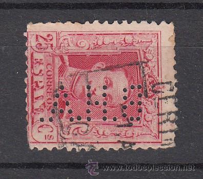 Selos: ,,perforado b 54 b.h.a. (al reves) banco hispano americano,