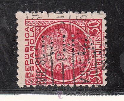 Francobolli: ,,perforado b 54 b.h.a. banco hispano americano,