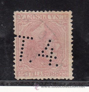 Sellos: ,,perforado  telegrafos T. 4. - Foto 1