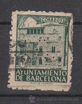 Sellos: ,,perforado j  2 J.C. jover y C&ordf; banqueros, barcelona, - Foto 1