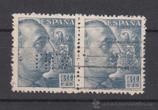 Sellos: ,,perforado b 54 pareja capicua b.h.a. banco hispano americano,