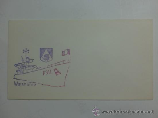 Sellos: SOBRE DE WESTDIEP. F 911. - Foto 1