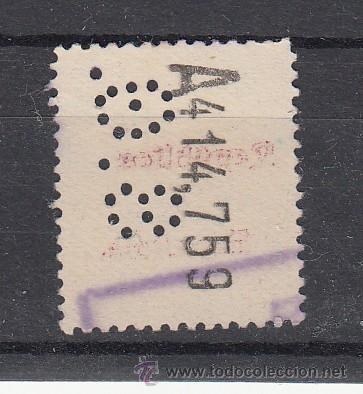 Timbres: ,,perforado s. 0. ??, sello especial movil republica espa&ntilde;ola 25 cts.