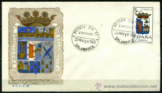 Sellos: Sobre Primer Dia - SALAMANCA - Foto 1