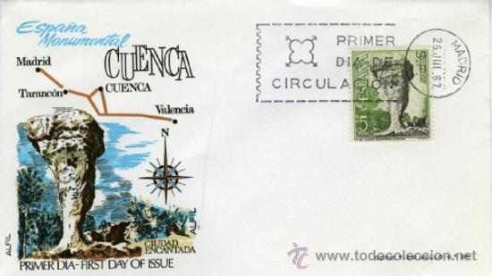 Sellos: ESPA&Ntilde;A MONUMENTAL. CUENCA. CIUDAD ENCANTADA. - Foto 1