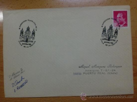 Briefmarken: SOBRE CON MATASELLOS DE VILLA DE OTOTAVA. 1989. III EXPOSICION FILATELICA DE LA VILLA DE OROTAVA.