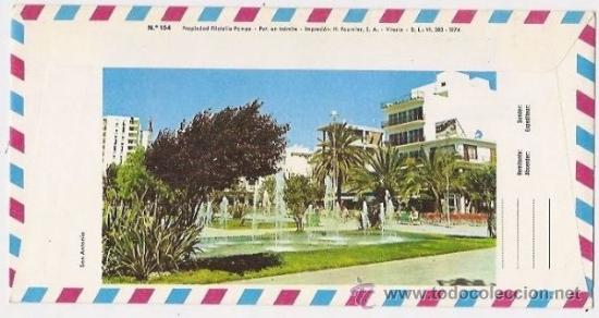 Sellos: Ibiza. Sobre ilustrado - Foto 2