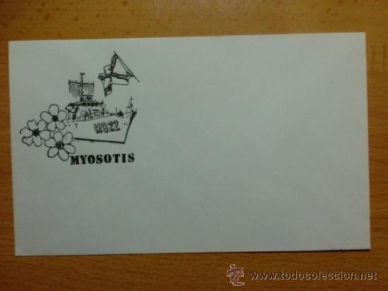 Sellos: SOBRE CON ESTAMPACION. M922 MUOSOTIS. - Foto 1