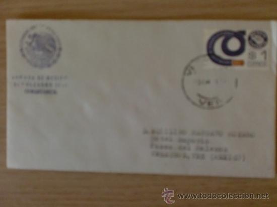 Timbres: SOBRE CON MATASELLO. VERACRUZ, MEXICO. 1988. ARMADA DE MEXICO. REMOLCADOR SEHI, COMANDANCIA.