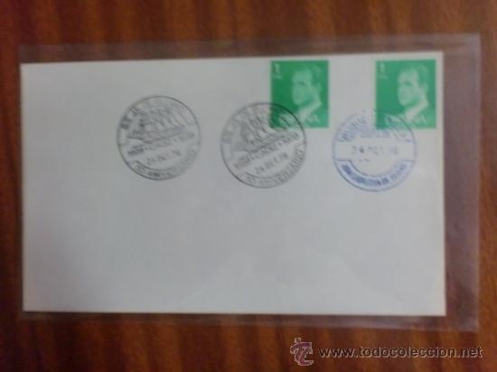 Timbres: SOBRE CON MATASELLOS. BUQUE ESCUELA JUAN SEBASTIAN DE ELCANO. 1978. 50 ANIVERSARIO.