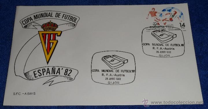 Sellos: Mundial Espa&ntilde;a 82 - Sporting de Gij&oacute;n &iexcl;Impecable! - Foto 1