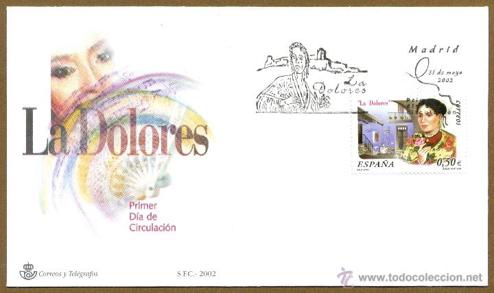 Sellos: Sobre Primer Dia (SPD) - LA DOLORES Ed. 3905 - Foto 1