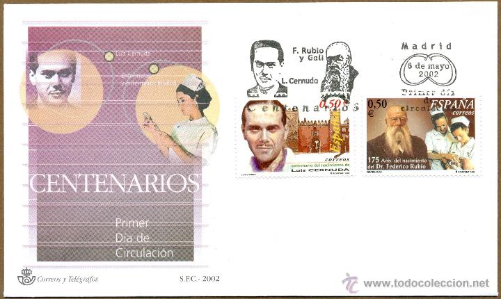 Sellos: Sobre Primer Dia (SPD) - CENTENARIOS Ed. 3894/95 - Foto 1
